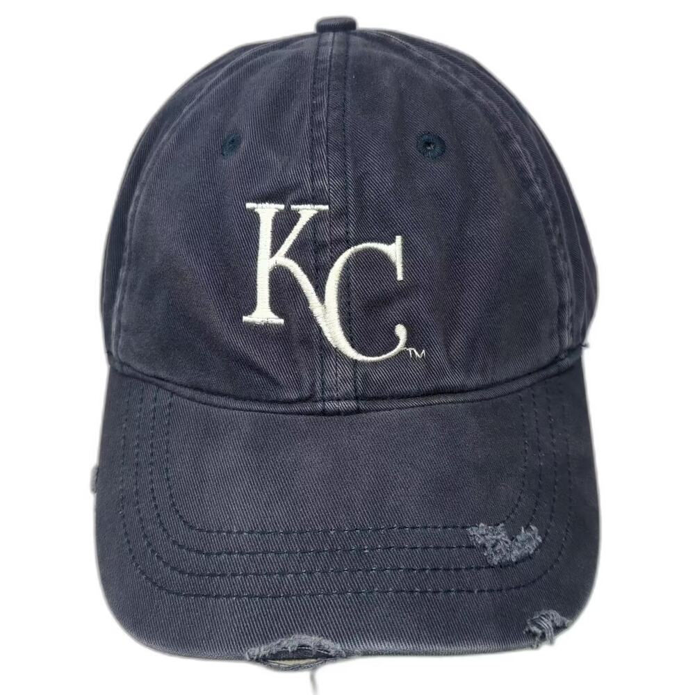 Kansas City Royals MLB KC Caps Blue Baseball Cap OS Slideback FSN Kansas City